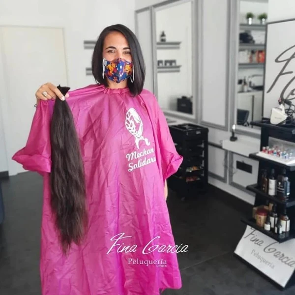 mechones solidarios peluqueria finagarcia