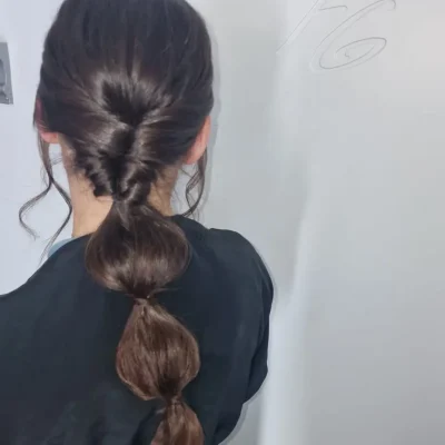 peinado tranza peluqueria fina garcia